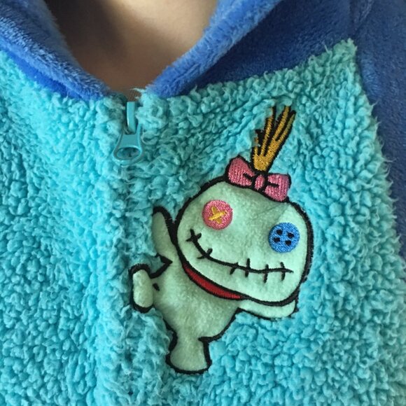 Disney Stitch Adult One Piece Pajama/Costume - Picture 5 of 5